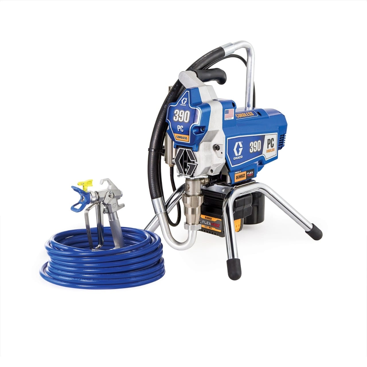 390 PC Cordless Airless Sprayer, Stand