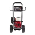 2,700 PSI gas pressure washer with Honda GX200 engine and Comet triplex pump, designed for effective medium-duty cleaning