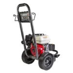 2,700 PSI gas pressure washer with Honda GX200 engine and Comet triplex pump, designed for effective medium-duty cleaning