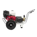 4000 PSI gas pressure washer with Honda GX390 engine and General triplex pump, designed for heavy-duty cleaning tasks.