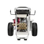 4000 PSI gas pressure washer with Honda GX390 engine and General triplex pump, designed for heavy-duty cleaning tasks.