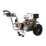 4000 PSI gas pressure washer with Honda GX390 engine and General triplex pump, designed for heavy-duty cleaning tasks.
