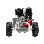 4000 PSI gas pressure washer with Honda GX390 engine and General triplex pump, designed for heavy-duty cleaning tasks.