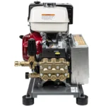 4000 PSI gas pressure washer with Honda GX390 engine and General triplex pump, built for heavy-duty cleaning tasks.