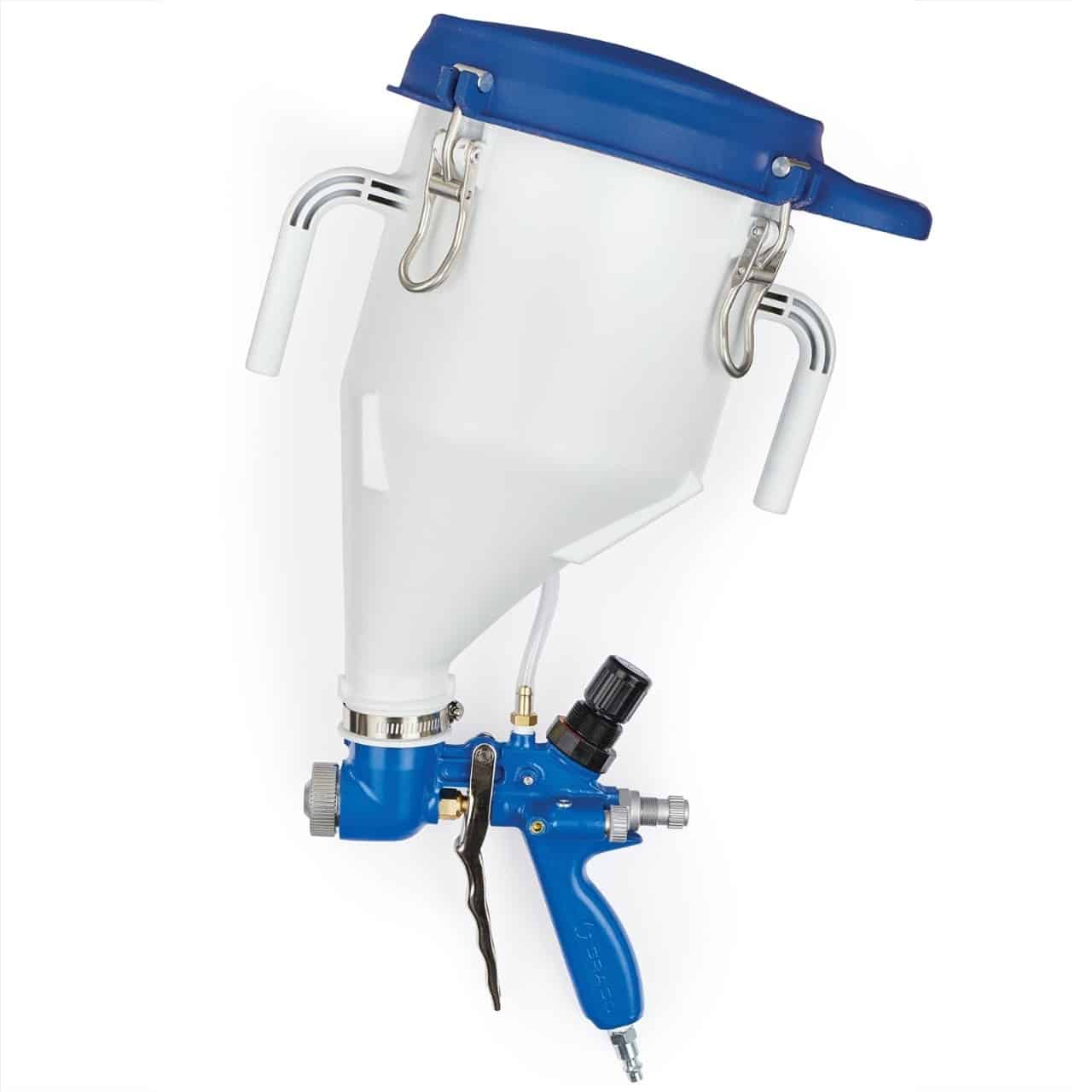 FastFinish Pressure-Boosted Hopper Gun