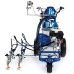 LineLazer V 3900 HP Automatic Series Gas Airless Line Striper, 1 Auto Gun, 1 Manual Gun, LazerGuide 2000 1