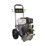4,000 PSI gas pressure washer with Honda GX390 engine and General triplex pump, ideal for industrial cleaning tasks.