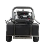 5,000 PSI gas pressure washer with Honda GX690 engine and Comet triplex pump for powerful industrial cleaning.