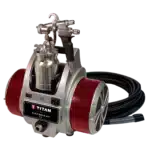 Capspray 95 HVLP Sprayer with Maxum II Gun, featuring a powerful 4-stage turbine, 30' air hose, onboard toolbox, and advanced air filtration for large-scale residential and commercial projects.