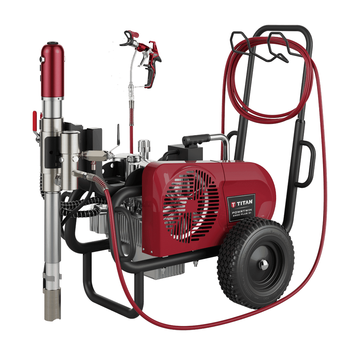 PowrTwin 6900 Plus DI electric airless sprayer for professional-grade, direct immersion painting on large projects