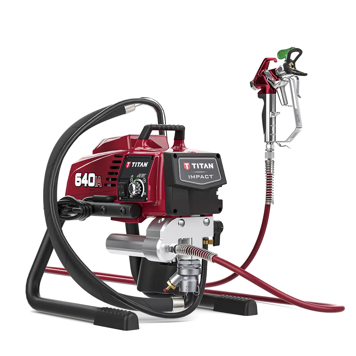 Impact® 640I Low Rider electric airless sprayer with IntelliSync® technology for efficient, professional paint application