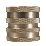 Brass 1/2" Female coupler to a garden hose