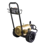 2,700 PSI - 3.5 GPM Electric Pressure Washer with Baldor motor and AR triplex pump for reliable and powerful cleaning in industrial and commercial applications.