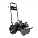 1,500 PSI electric pressure washer with Baldor electric motor and AR triplex pump for powerful cleaning.