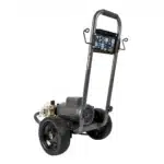1,500 PSI electric pressure washer with Baldor electric motor and AR triplex pump for powerful cleaning.