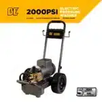 2,000 PSI - 3.5 GPM Electric Pressure Washer with a robust Baldor motor and AR triplex pump, ideal for powerful, efficient cleaning in industrial and commercial settings.