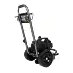 1500 PSI electric pressure washer with Powerease motor and triplex pump for light-duty cleaning.