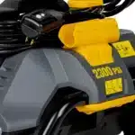 2,300 PSI electric pressure washer with Powerease motor and AR axial pump for effective home cleaning.