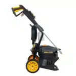 2300 PSI electric pressure washer with AR axial pump, designed for home cleaning tasks.