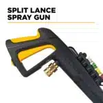 2700 PSI electric pressure washer with AR axial pump for powerful residential cleaning.