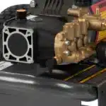 1500 PSI electric pressure washer with Baldor motor and AR triplex pump for home cleaning.