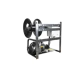 1,500 PSI wall-mount electric pressure washer with 2.0 GPM, 2.0 HP Baldor motor, and AR Triplex pump