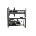 1,500 PSI wall-mount electric pressure washer with 2.0 GPM, 2.0 HP Baldor motor, and AR Triplex pump