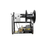 1,500 PSI wall-mount electric pressure washer with 2.0 GPM, 2.0 HP Baldor motor, and AR Triplex pump