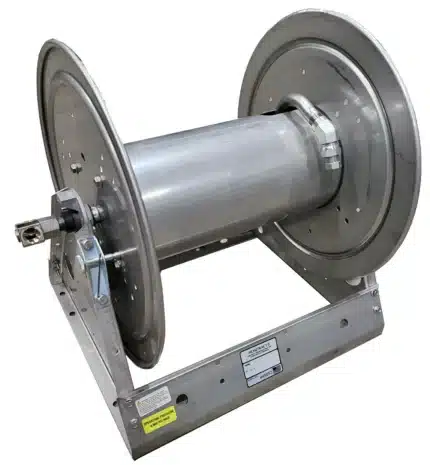 HoseTract Commercial Pressure Washer Soft Wash Hose Reel MS15-5 Stainless Steel