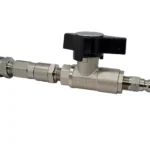 Stainless Steel Softwash Ball Valve 3/8" Mosmatic Swivel Stainless Couplers DN10