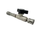 Stainless Steel Softwash Ball Valve 3/8" Mosmatic Swivel Stainless Couplers DN10