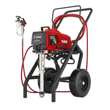 Impact® 1140I High Rider electric airless sprayer with IntelliSync® technology for professional, high-volume paint application