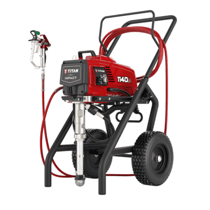 Impact® 1140IA High Rider electric airless sprayer with IntelliSync® technology for heavy-duty paint application