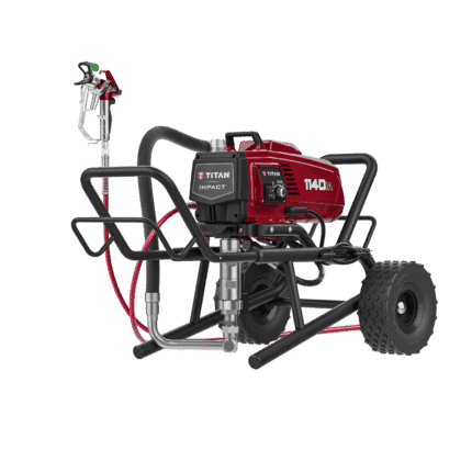 Impact® 1140I High Rider electric airless sprayer with IntelliSync® technology for professional, high-volume paint application