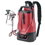 Titan Impact X 120 18V portable battery-powered airless sprayer with AMPShare™ by Bosch® battery, ideal for flexible painting applications