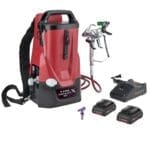 Titan Impact X 120 18V portable battery-powered airless sprayer with AMPShare™ by Bosch® battery, ideal for flexible painting applications