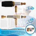 X-Jet 15-Piece Color Coded Proportioner Tip Kit- Fits Genuine Original X-Jet & X-Jet M5 Nozzle Kits - Image 3