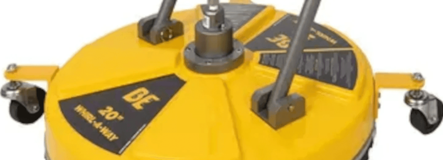 BE Surface Cleaner Parts Banner