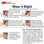 3M Particulate Respirator, N95, Pack of 20 - Image 5
