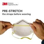 3M Particulate Respirator, N95, Pack of 20 - Image 3