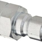 Mi T M 3/8M x 3/8 F PT QC Plug, Silver